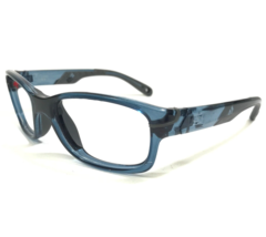 Rec Specs Athletic Goggles Frames Y10 651 Clear Blue Square Full Rim 52-16-125 - £65.58 GBP