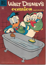 Walt Disney&#39;s Comics and Stories Comic Book #215, Dell Comics 1958 FINE - $19.24