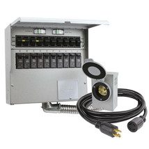 Reliance 310CDKN 30 Amp 10 Circuit Manual Transfer Switch Kit - $740.99