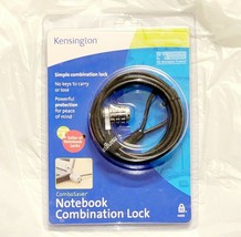 NEW Kensington 64050 ComboSaver Notebook Computer Laptop Cable Combinati... - $5.82