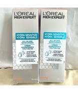 2 pack Loreal Men Expert Hydra Sensitive Moisturizer After Shave + Face ... - $34.64