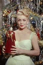 Lana Turner party dress Christmas tree with doll ornament 18x24 Poster - $23.99