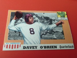 1955 Davey O&#39;brien All American # 34 ( Trimmed ) Texas Christian !! - $34.99