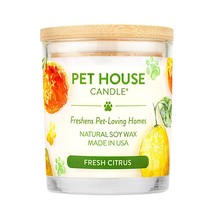 Pet House Candle Fresh Citrus Large Case of 3 - £79.87 GBP