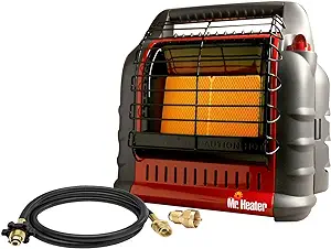 Portable Big Buddy Propane Heater With 10-Feet Propane Hose Assembly And Propane - £262.08 GBP