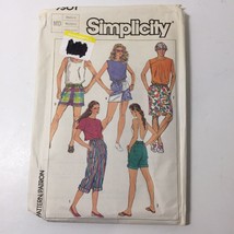 Simplicity 7501 Size Medium Misses&#39; Men&#39;s Teen&#39;s Easy to Sew Jams in 3 Lengths - £10.05 GBP