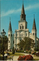 St. Louis Cathedral New Orleans LA Postcard PC576 - $4.99