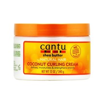 Cantu Coconut Curling Cream with Shea Butter for Natural Hair, 12 oz / 340 g - $33.65