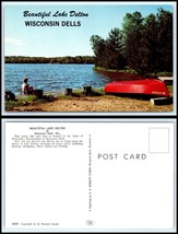 WISCONSIN Postcard - Wisconsin Dells, Lake Delton &quot;D&quot; L24 - £2.36 GBP