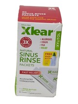 Xlear Natural Sinus Rinse Packets, Fast Relief, 50 Count, 6 g Each Exp 2025 - $14.40