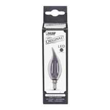 Feit CA10 E12 (Candelabra) LED Bulb Smoke Daylight 25 Watt Equivalence - $9.95