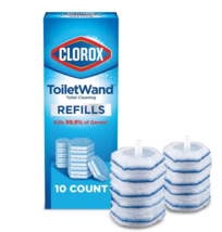 Clorox ToiletWand Disinfecting Refills, Disposable Wand Heads 10.0ea - $23.99