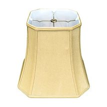 Royal Designs BS-716-14BG Square Cut Corner Basic Lamp Shade, 9 x 14 x 12.5, Bei - $42.52+