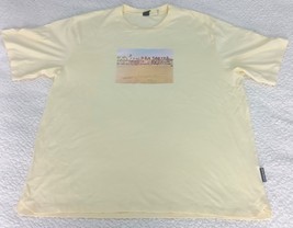 Moose knuckles relaxed fit printed pima cotton jersey t-shirt oka polaro... - $38.98
