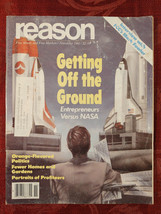REASON magazine November 1981 Entrepeneurs vs NASA Space Race James C. Bennett - £13.81 GBP
