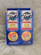 Zap! Sealed 2 Bottle Pack Professional Fiberglass Tile Grout Restorer To... - £66.03 GBP