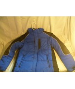 Athletic Works Boys Winter Jacket Blue / Black SIZE XL (16/18) wc 12147 - £15.88 GBP