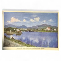 Vintage Irish Postcard &quot;Recess And Maamturk Mountains Connemara Ireland&quot;... - $6.84 CAD