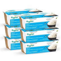  Regganic Rice Cups Basmati Rice with Cloves &amp; Cardamom Pack of 6 - $279.09 MXN