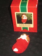 Hallmark Keepsake Christmas Tree Ornanment 1988 - Slipper Spaniel - Dog - £4.63 GBP