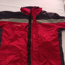 Columbia XM7243 Challenge Series Men's Red/Grey Core Interchange Jacket Sz Large image 10