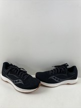 NWOB Saucony FREEDOM 5 Black Fabric Lace Up Low Top Running Shoes Men’s Size 12 - £43.05 GBP