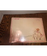 NOS 1977 American Greetings 8 Holly Hobbie BDAY Placemats 11.5&quot; x 15.5&quot; ... - £10.34 GBP