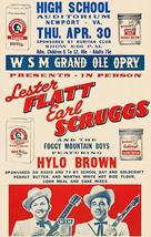 Flatt & Scruggs - 1959 - Newport VA - Concert Poster - $9.99+