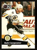 Boston Bruins Bob Carpenter 1991 Pro Set Hockey Card #349 - £0.37 GBP