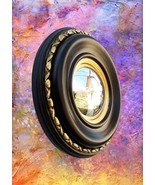 Black and gold mirror &quot;Witch&#39;s Eye&quot; | Convex mirror | Wall Mirror | Wall... - $98.01