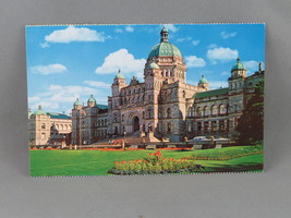 Vintage Postcard - British Columbia Parliament Building - Wright Everytime - £12.01 GBP