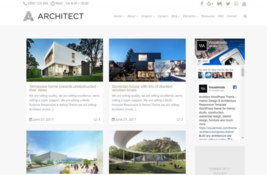 Architect WordPress Theme - $69.00