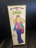 1971 Vintage Hasbro The World Of Love doll & Original Box - $99.99