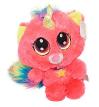 Mystic Pink Unicorn 11.5&quot; Fiesta Plush Toy- Very Soft Stuffed Animal 2017 - £11.79 GBP