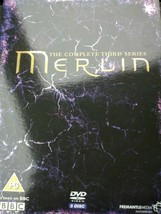 MERLIN 3rd Season The Complete Third Series 5 Disc DVD BBC 2011 Box Set - $11.61
