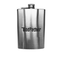 8oz Godfather Flask Stainless Steel - $21.55
