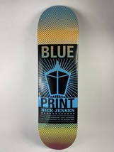 BLUEPRINT skateboards deck 8.5&quot; RARE quality Nick Jensen Pachinko - £29.90 GBP