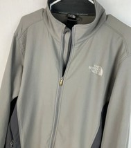 The North Face Jacket Fleece Sweater Gray Black Full Zip Men’s XL VTG - $49.99