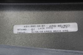 2003-2006 MERCEDES E350 LEFT REAR PILLAR TRIM MOLDING R1827 image 7