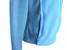 Womens The North Face Khumbu Full Zip Fleece Jacket Blue Tones Pockets S... - £21.91 GBP