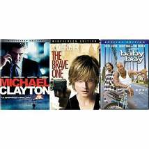 DVD Drama Bundle: Michael Clayton, the Brave One, Baby Boy - £15.98 GBP