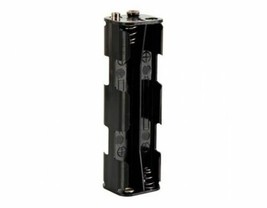 BATTERY HOLDER LONG FOR 8 x AA-CELL (WITH 9 VOLT SNAP TERMINALS) - £5.94 GBP