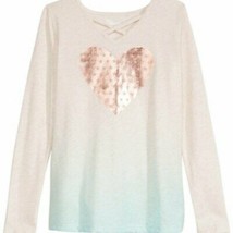 Epic Threads Big Girls Ombre Heart T-Shirt, XL (16) - $10.89