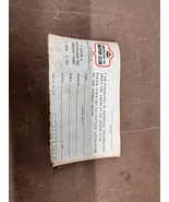 Vintage Standard Amoco American Gas Oil Club Credit Card Mail Promotiona... - $56.63 CAD