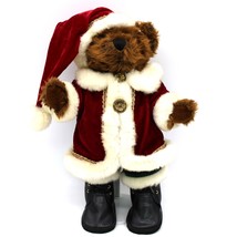 Dan Dee Collectors Choice Santa Teddy Bear Stuffy Christmas Holiday 14&quot;  - £19.19 GBP