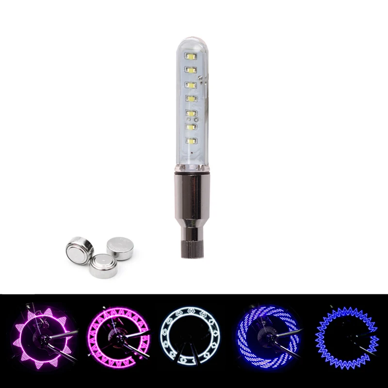 X-TIGER Colorful Bike Wheel Spoke Light Waterproof MTB LED Tyre Tire Flash - £8.28 GBP+