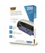Fellowes 5245801 LAMINATING POUCH LETTER 11.5IN X 9IN LANDSCAPE 3MIL 100PK - $1,488.10 MXN