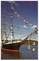 Mystic Seaport Mystic Connecticut Living Maritime Museum Postcard - £5.82 GBP