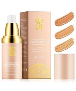 Colour Changing Foundation Liquid 4in1 Oil-free BB Cream Makeup, Nude face - $14.39