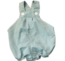 Vintage Striped Baby Romper Size 12M Made In USA - $19.20